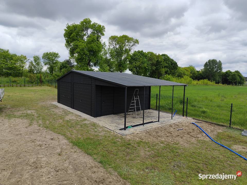 Garaż Blaszany 6x5 Podwójny Blaszak Ocynk małopolskie