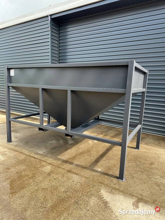 Kosz Kontener zasypowy paczkarka zasobnik 25m3 Niedrzew Pierwszy