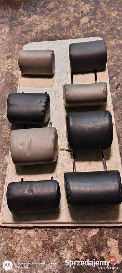 Skórzane zagłówki Audi Rok produkcji 2005 Lubin