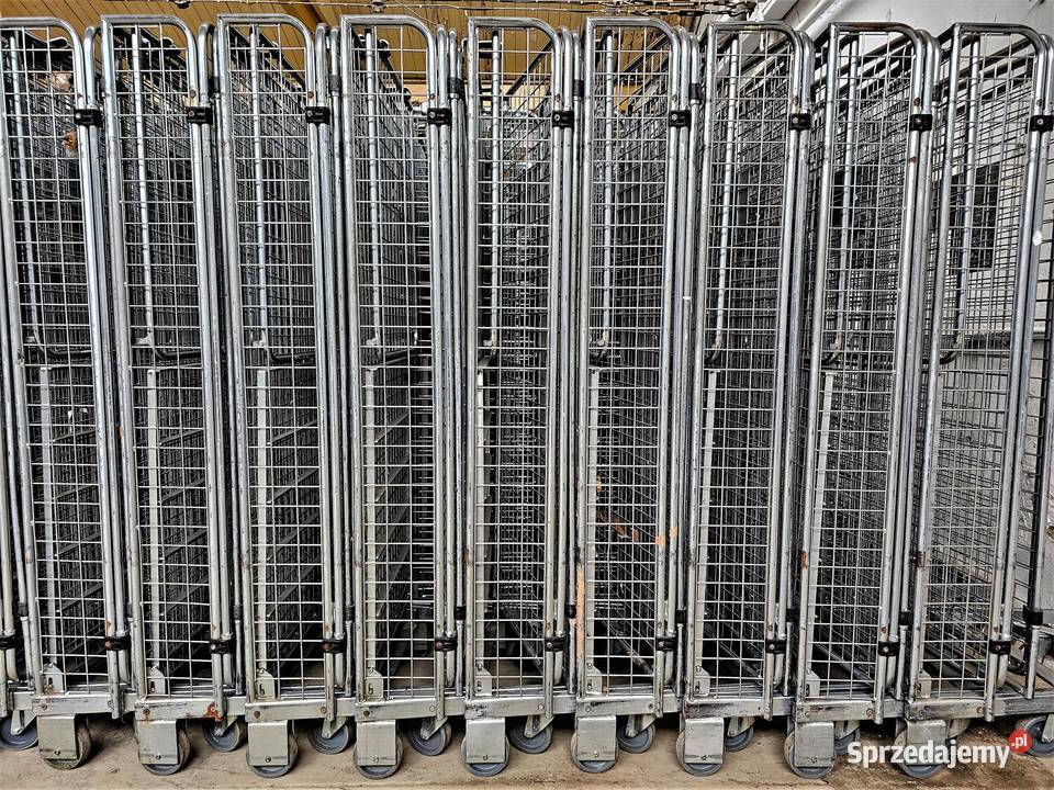 Wózek Magazynowy Transportowy Kurierski Kosz Dzierżoniów