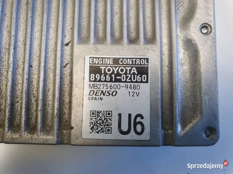 Toyota Auris II E18 18H KOMPUTER SILNIKA lubelskie Janów