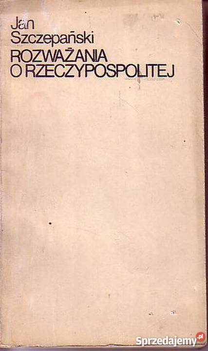 0133 ROZWAŻANIA O RZECZYPOSPOLITEJ JAN Czyrna