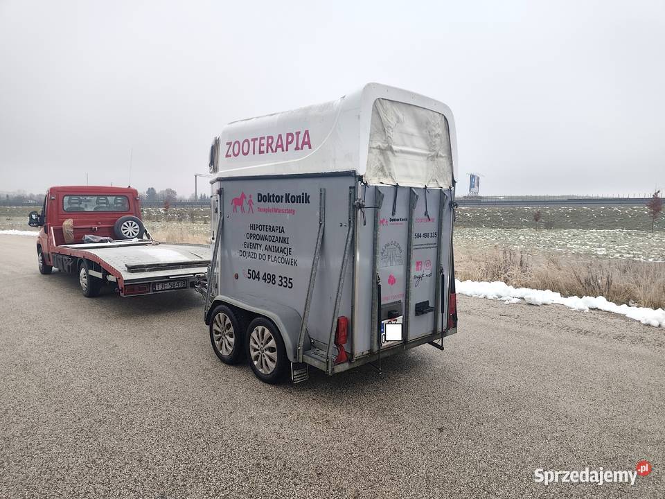 PRZYCZEPA SLUIS DMC 1150 KAT B SIODLARNIA Wodzisław