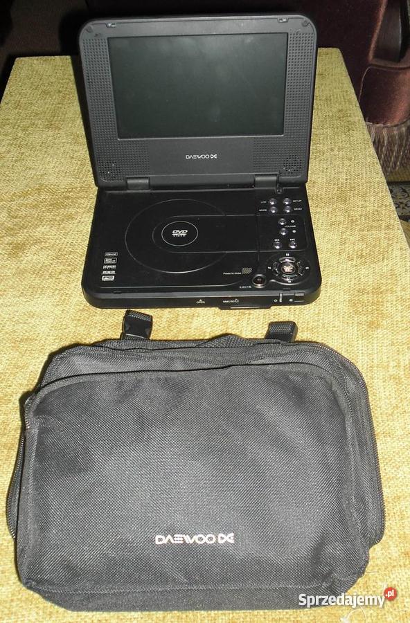 PRZENOŚNY ODTWARZACZ DVD Samochodowy DAEWOO DPC7