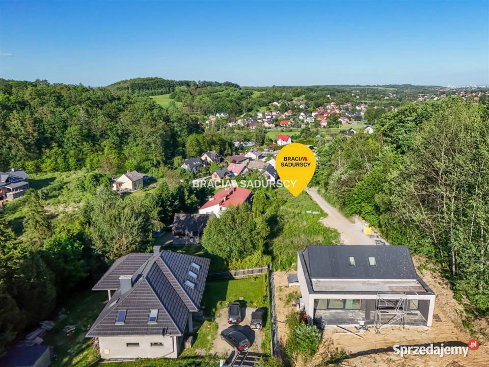Sprzedaż działki 1464m2 Balice Pod Lasem asfalt małopolskie