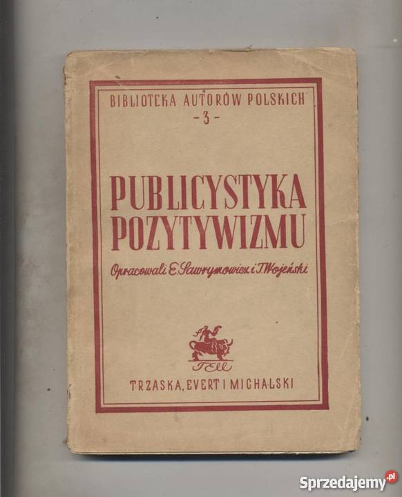 Publicystyka pozytywizmuWybór Szczecin