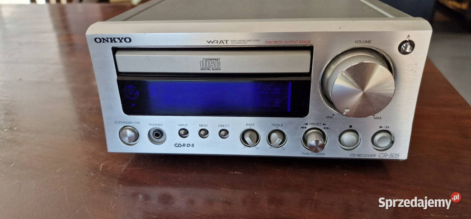 Wzmacniacz CD Reciver Onkyo CR 505 CR505 Audio Międzychód