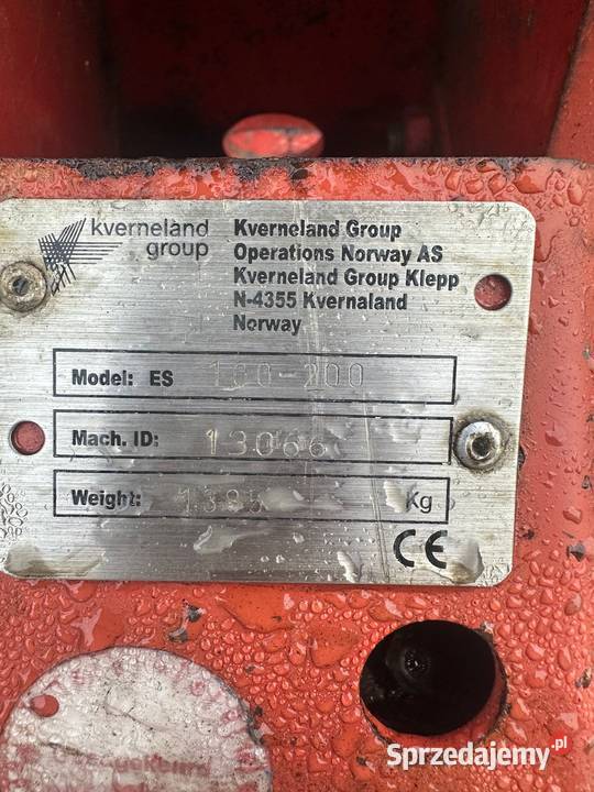 Pług obrotowy Kverneland ES 100200 4 skibowy Kuzie