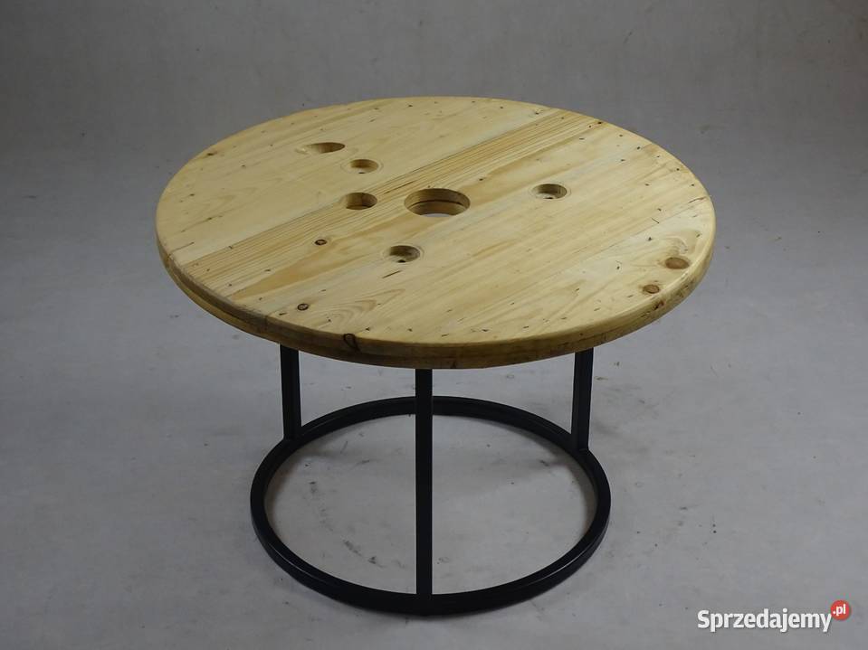 Stoliki ze szpuli drewniane 60 różne kolory Toruń sprzedam