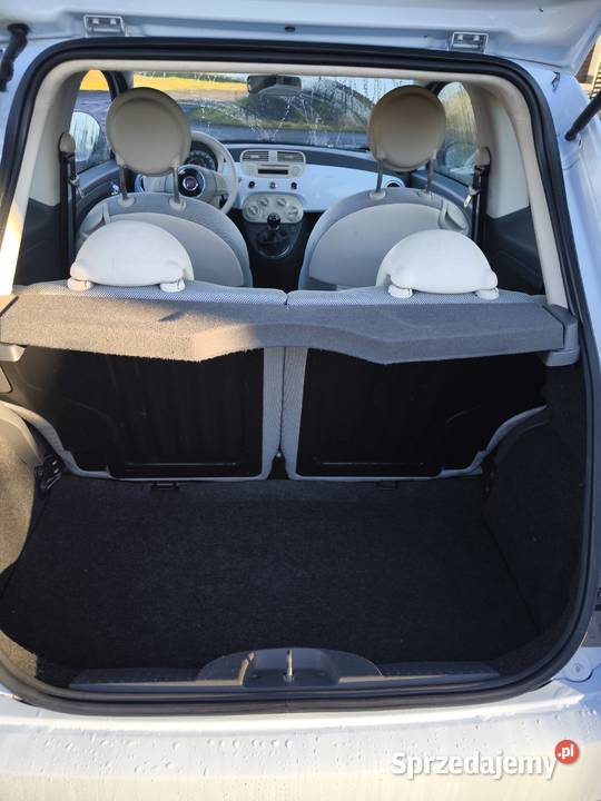 Fiat 500 welurowa tapicerka Oleśnica