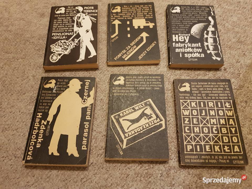 Kryminały z 2 połowy XX wieku 66 sztuk zestaw wielkopolskie Poznań sprzedam