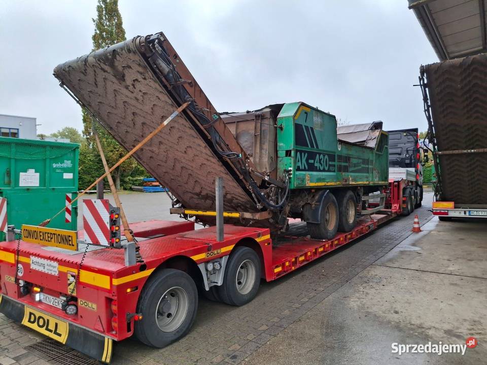 Doppstadt AK430 Mobilny rozdrabniacz Shredder Pozostałe Kołodziejewo sprzedam