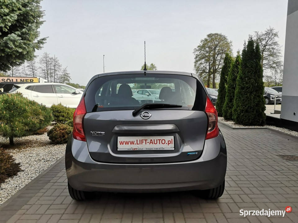 Nissan Note 12 B 80 Klima Isofix Tempomat Alu Strzegom