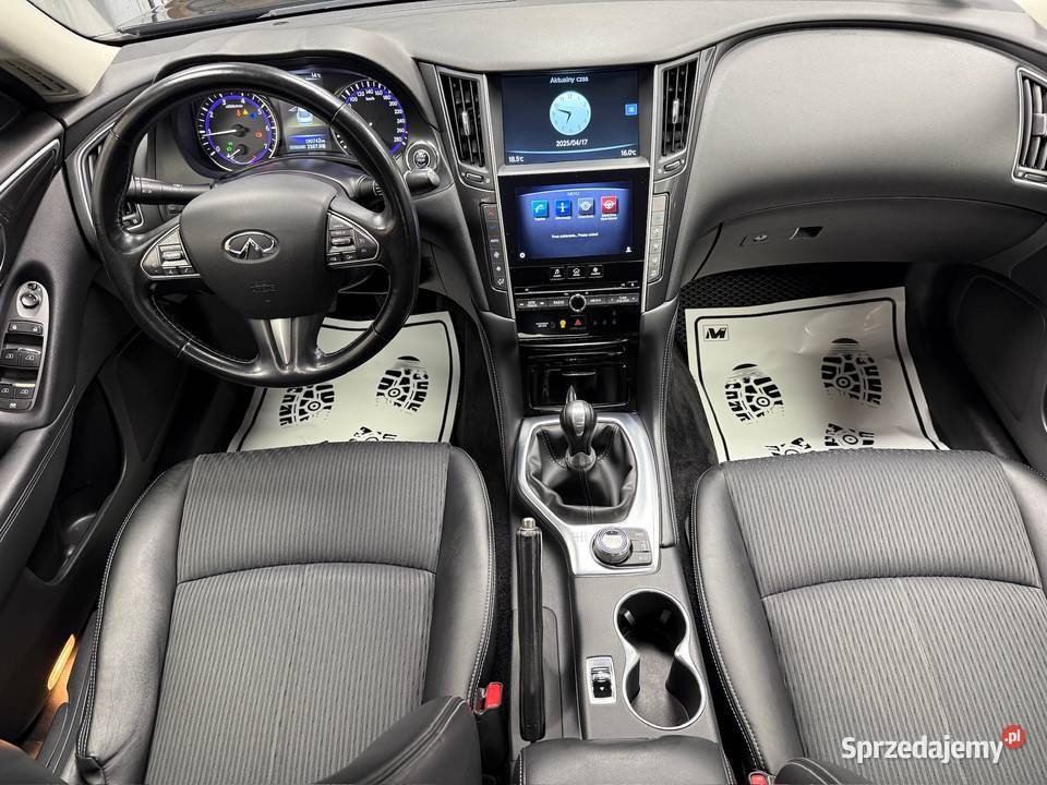 nfiniti Q50 22d sedan 19 manual salon klimatyzacja Poznań