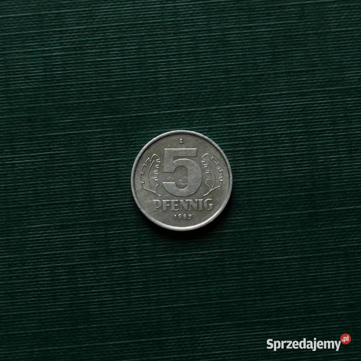 NRD 5 fenigów 1983r śląskie Gliwice