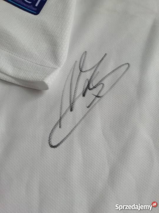 Koszulka Polska 2018 MILIK 7 z autografem Piłka nożna lubelskie Lublin