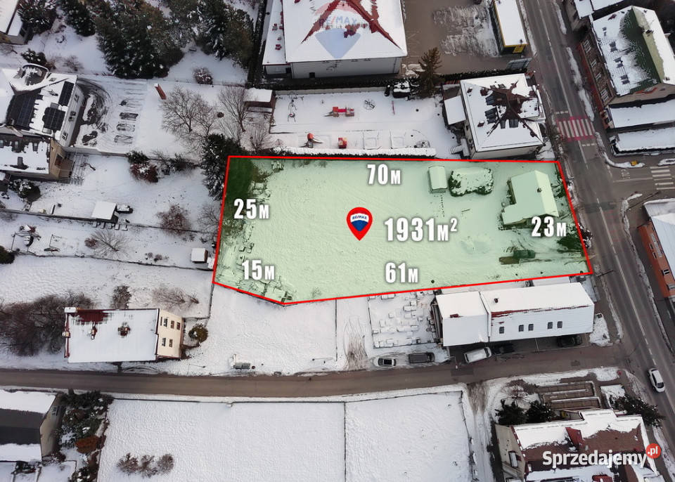 Działki inwestycyjne Kęty Centrum