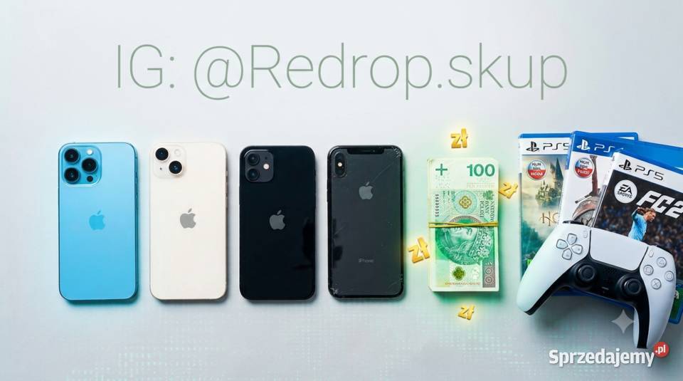 SKUP iPHONÓW I INNEJ ELEKTRONIKI GIER Najlepsze Warszawa