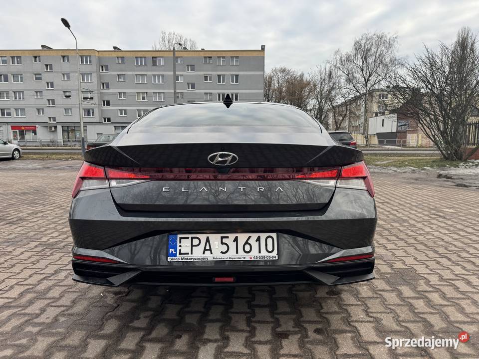 Hyundai Elantra CN7 2022 MPI GAZ Rok produkcji 2022 Pabianice sprzedam