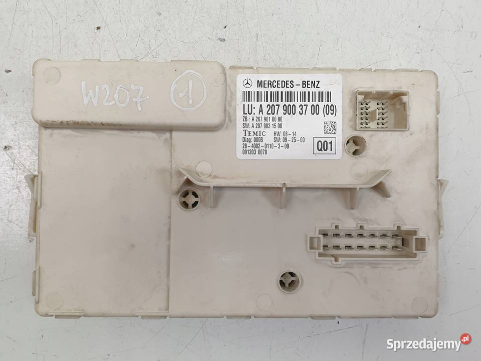Mercedes W207 Coupe MODUŁ DACHU A2079003700 osobowe Rudka