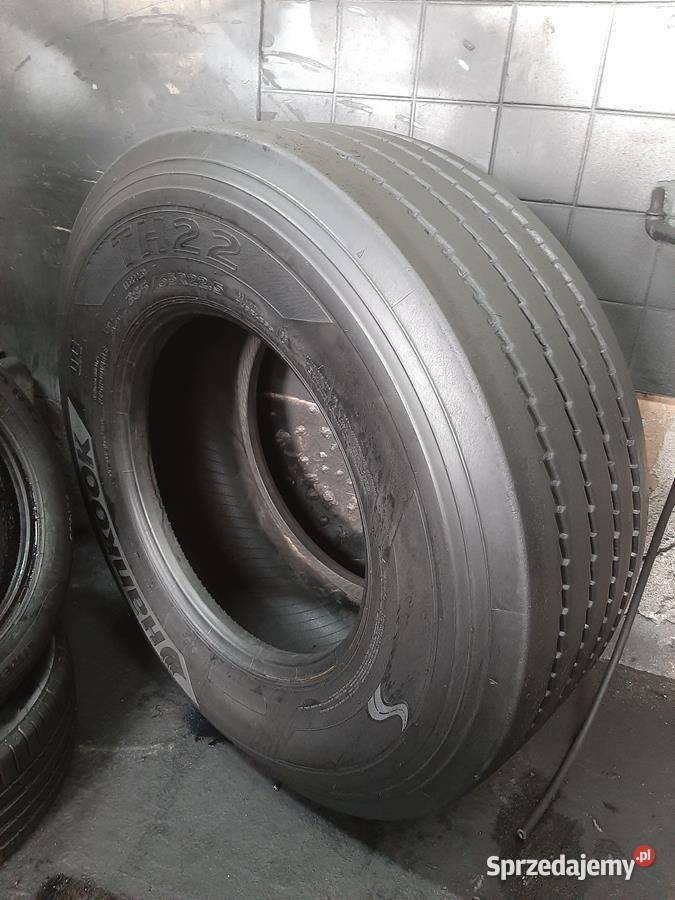 Opona używana ciężarowa 38565R225 HANKOOK TH22 Zaścianki sprzedam