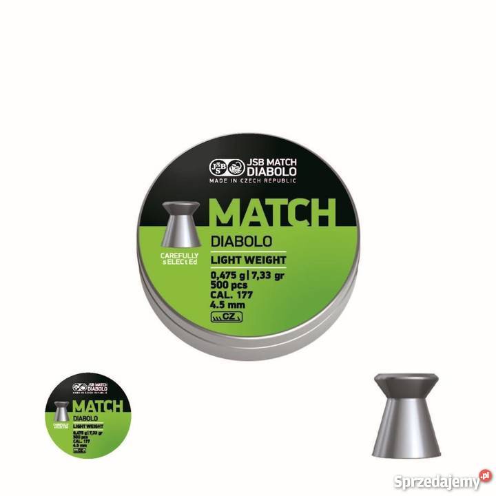 Diabolo JSB MATCH LP kal449500 mazowieckie Warszawa sprzedam