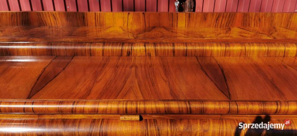 Bufet Art Deco z 1930 roku Orzech kaukaski Wrocław sprzedam