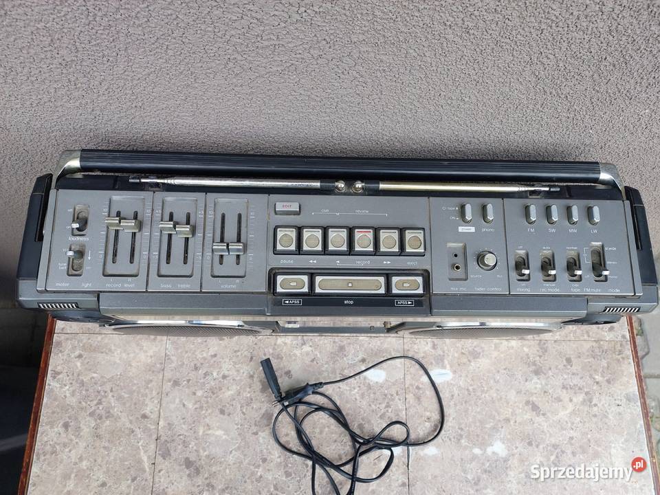 Stary radiomagnetofon boombox Sharp GF9191 HB sprzedam