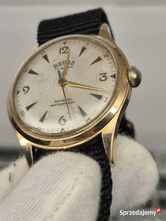 Rzadki zegarek szwajcarskiRodos Chorzów