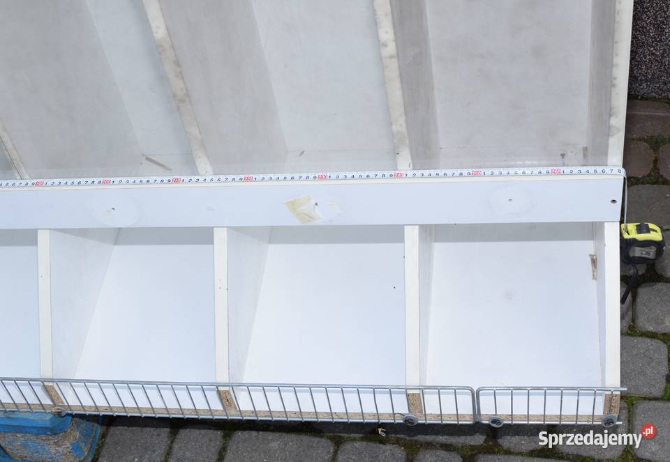 Duży organizer szafa sklepowa techniczna 55cm Meble Iwierzyce