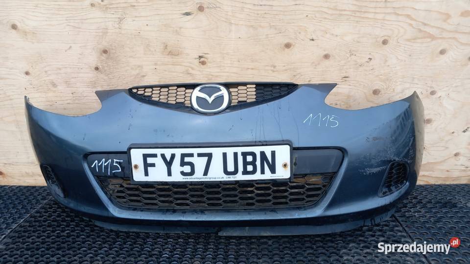 MAZDA 2 DE ZDERZAK PRZÓD wielkopolskie Zbierkowo