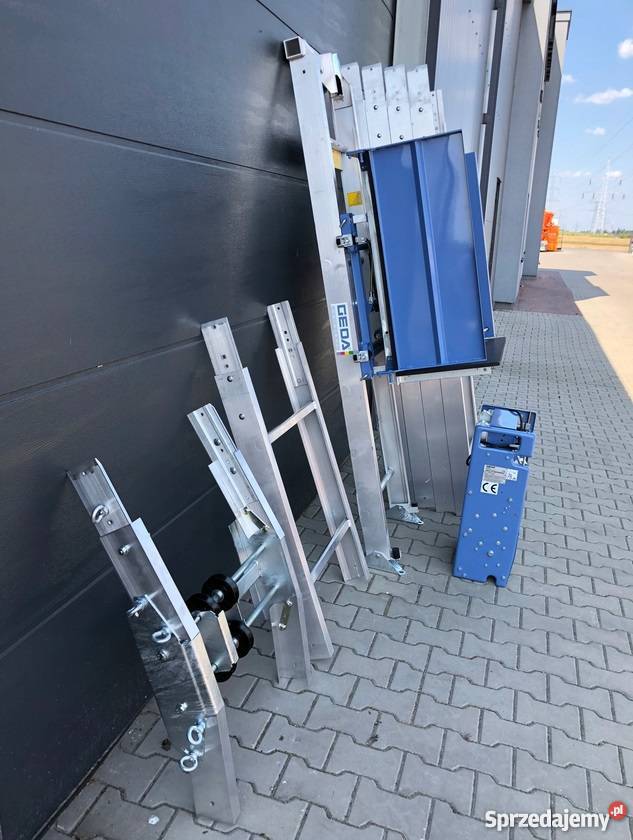 Sanie jezdne z hamulcem drabiny dekarskiej GEDA wielkopolskie Poznań