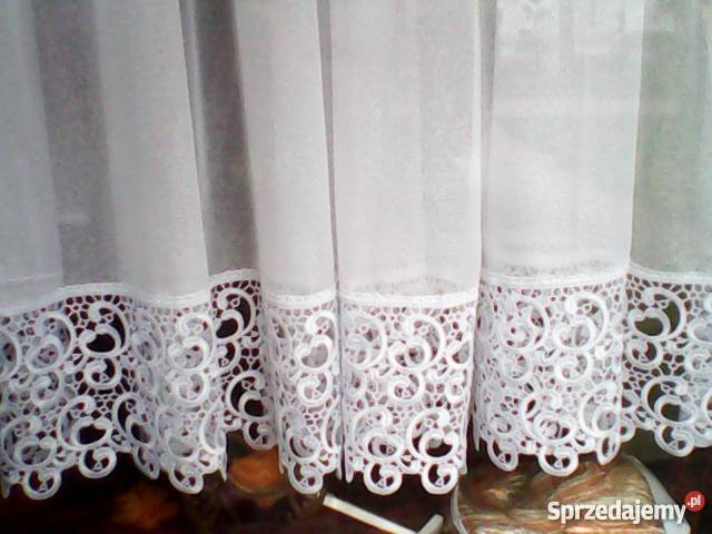 firany biały Cieszyn