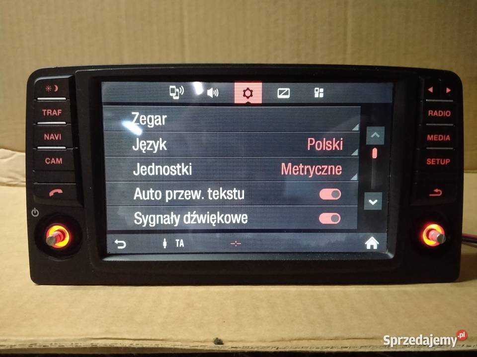 MAN TGX TGS EURO 6 RADIO NAWIGACJA 81281006050 lubuskie Kargowa sprzedam