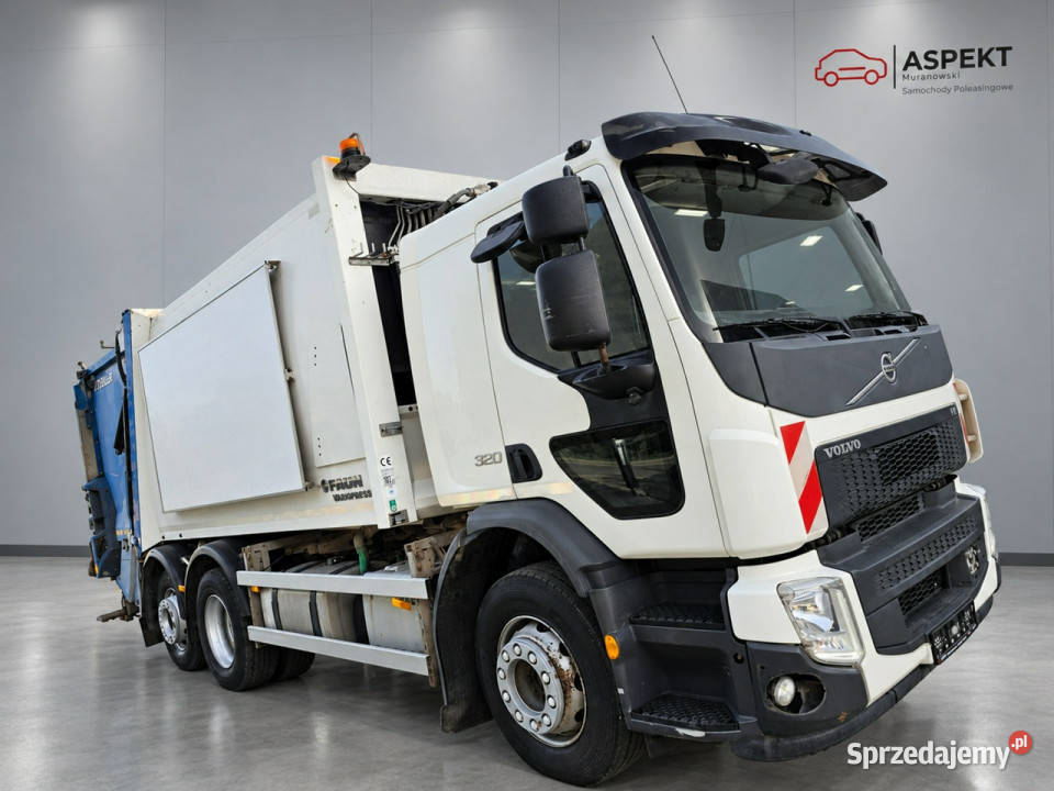 Volvo FE 320 EURO6 Śmieciarka FAUN VARIOPRESS elektryczne lusterka Samochody ciężarowe Skępe sprzedam