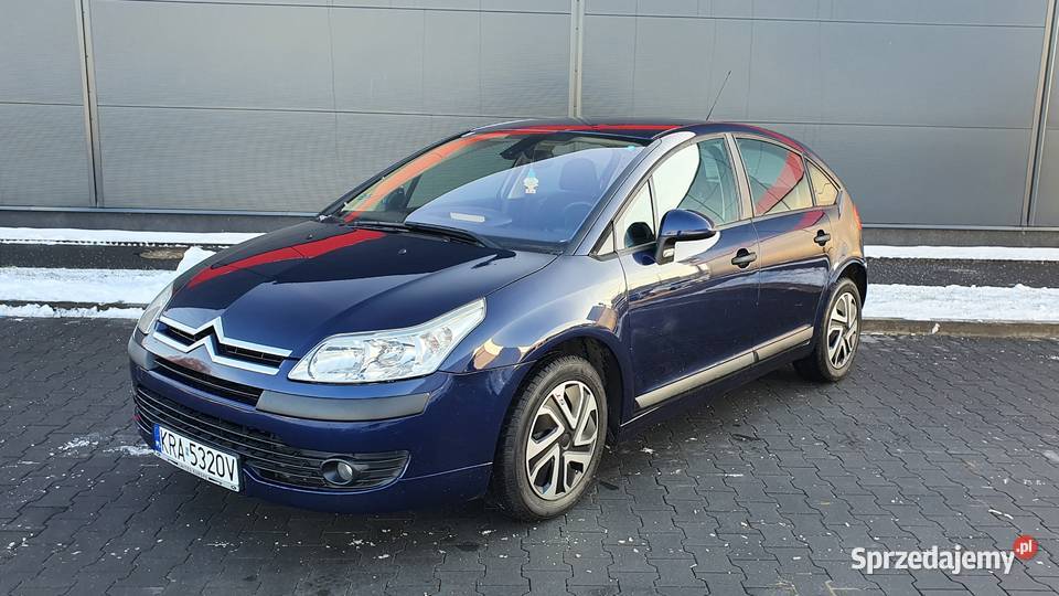 Citroen C4 14 Benzyna 2008r 5 drzwi Kraków