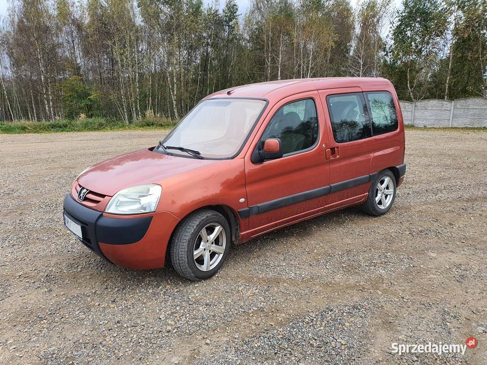 Peugeot Partner 16 benzyna klimatyzacja poduszka powietrzna