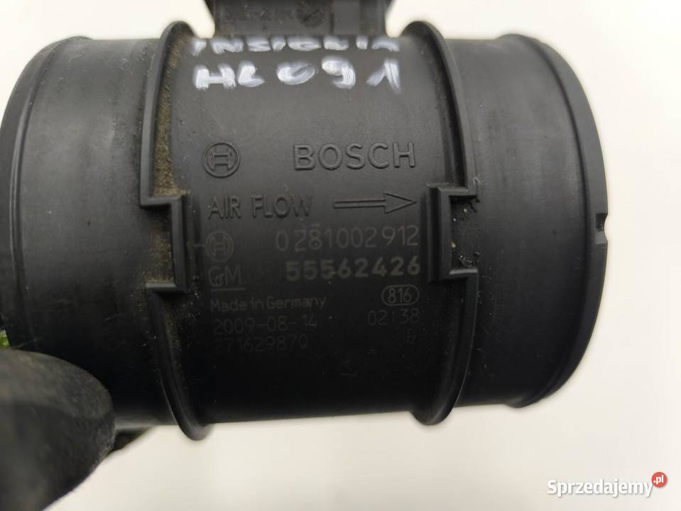 PRZEPŁYWOMIERZ POWIETZRA OPEL INSIGNIA A 20CDTI