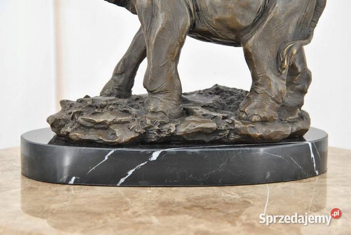 Duży Słoń Słonik na Szczęście Figura Rzeźba z Kraków