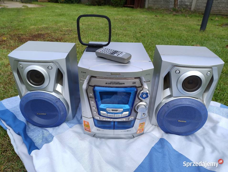 Wieża Panasonic Zelów sprzedam