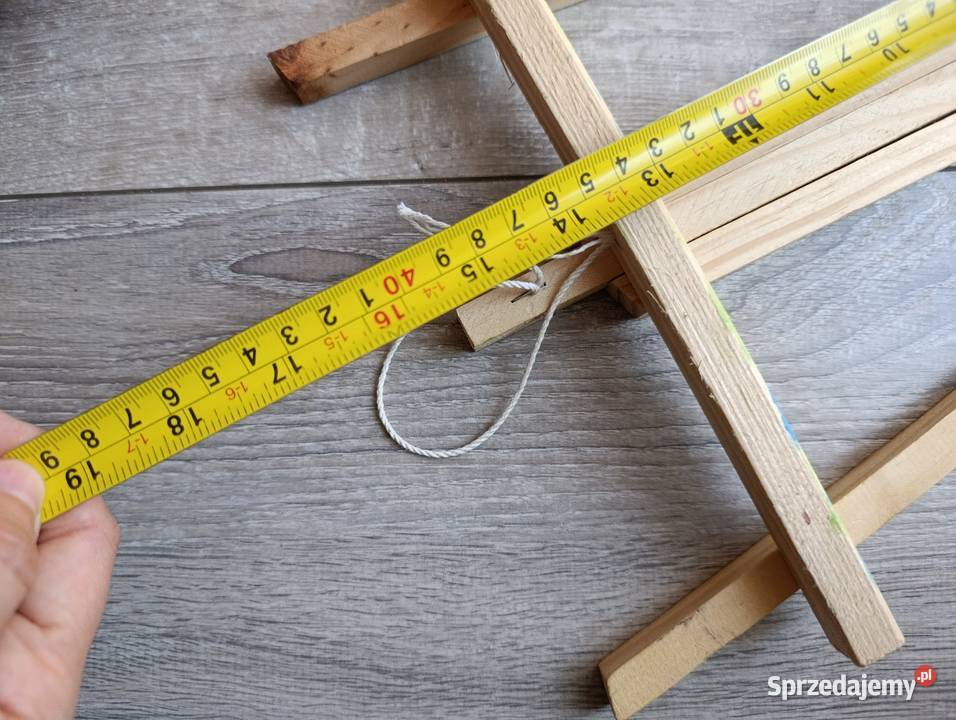 sztaluga mała drewniana malarska Wykończenie wielkopolskie Poznań