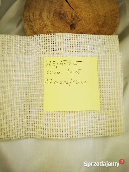 Kanwa do haftu w kuponachróżna wielkość rodzaj