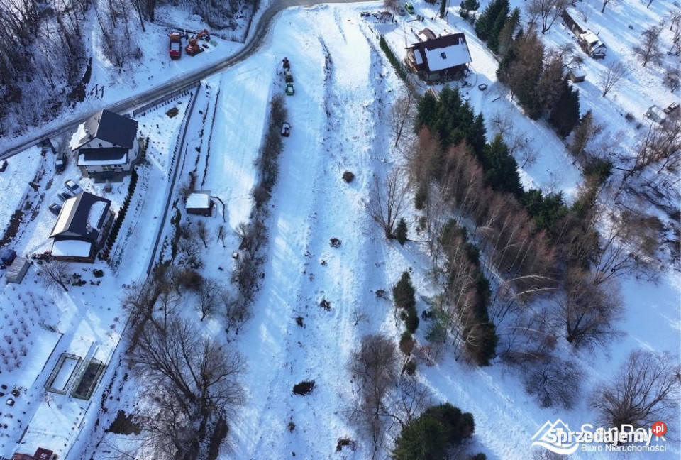 Działka 3240m Lesko prąd