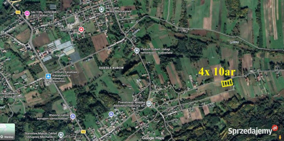 Działka Bochnia 1000m2 budowlana