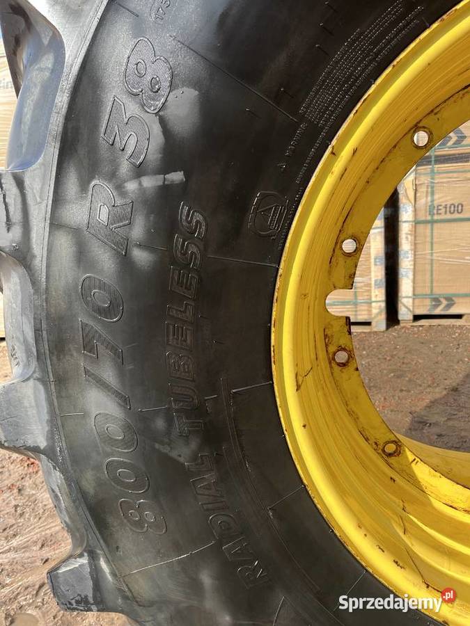 Koła felgi opony John Deere 80070R38 Myślibórz