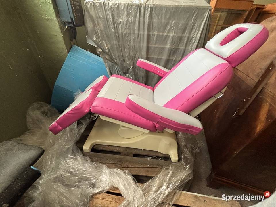 Fotel kosmetyczny elektryczny z regulacją nóg do Kowary