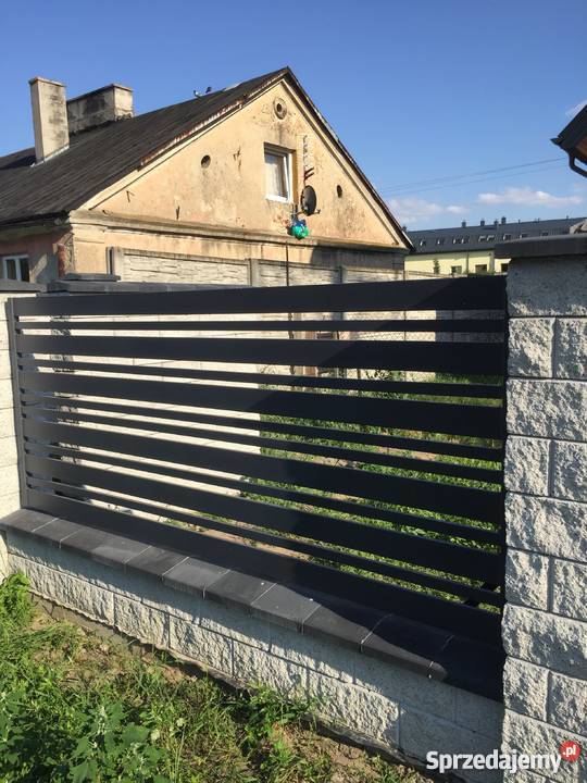 Bramy ogrodzenia przęsła furtka przesuwna Ogrodzenia i bramy