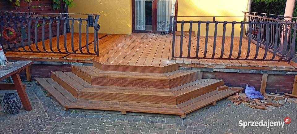 Balustrada Kopertowa Drewniana Domek Ogrodowy Czeladź