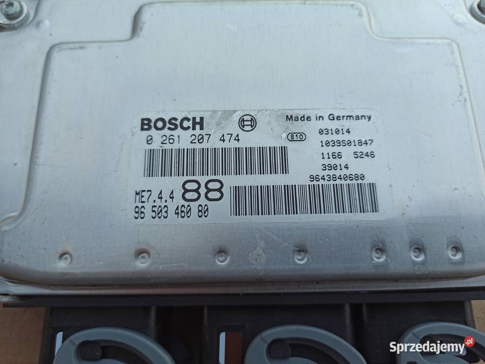 Peugeot 307 16 16V sterownik silnika komputer osobowe Bolesławiec