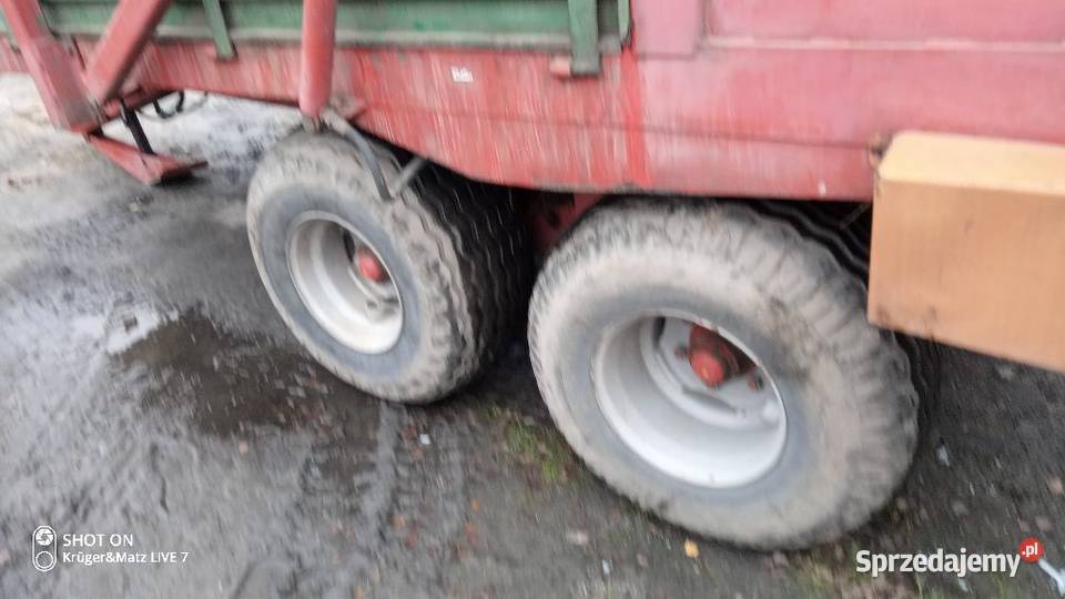 Rozrzutnik obornika 6 t WARFAMA tandem Ursus Opoczno